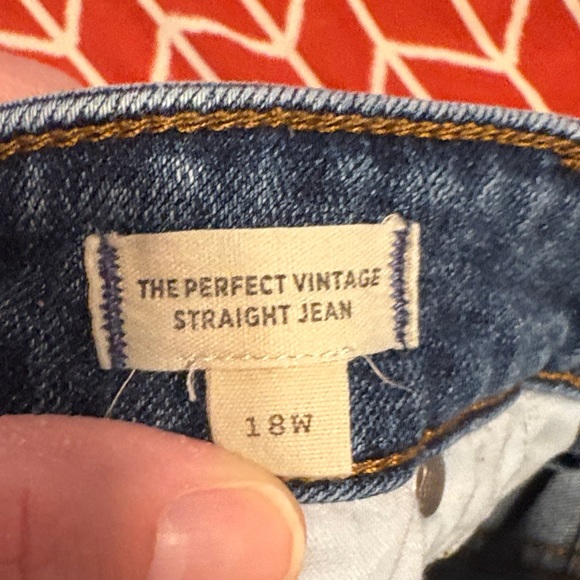 Madewell Women's Blue Straight Leg Jeans - Picture 4 of 4